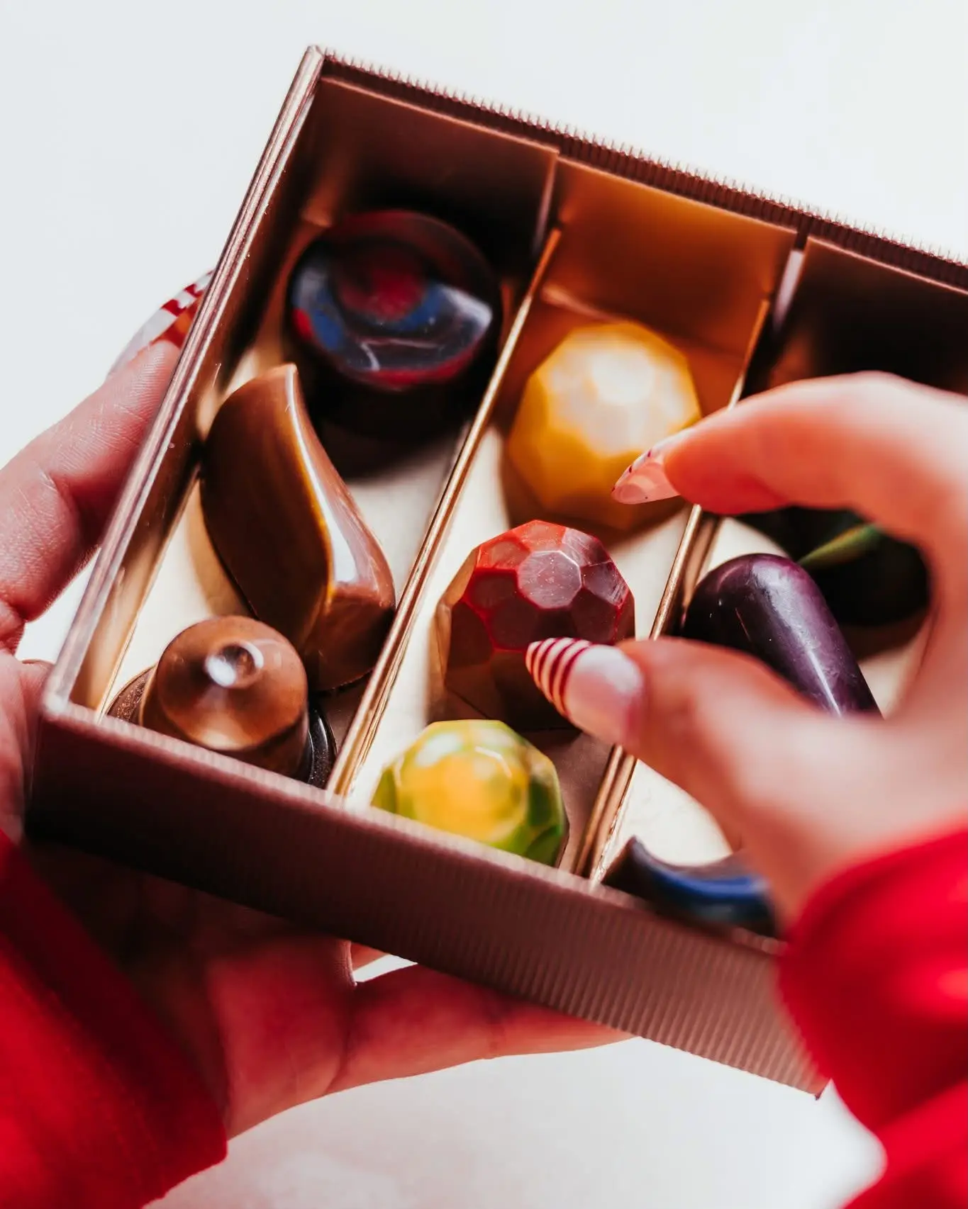 Écrin de 9 pralines