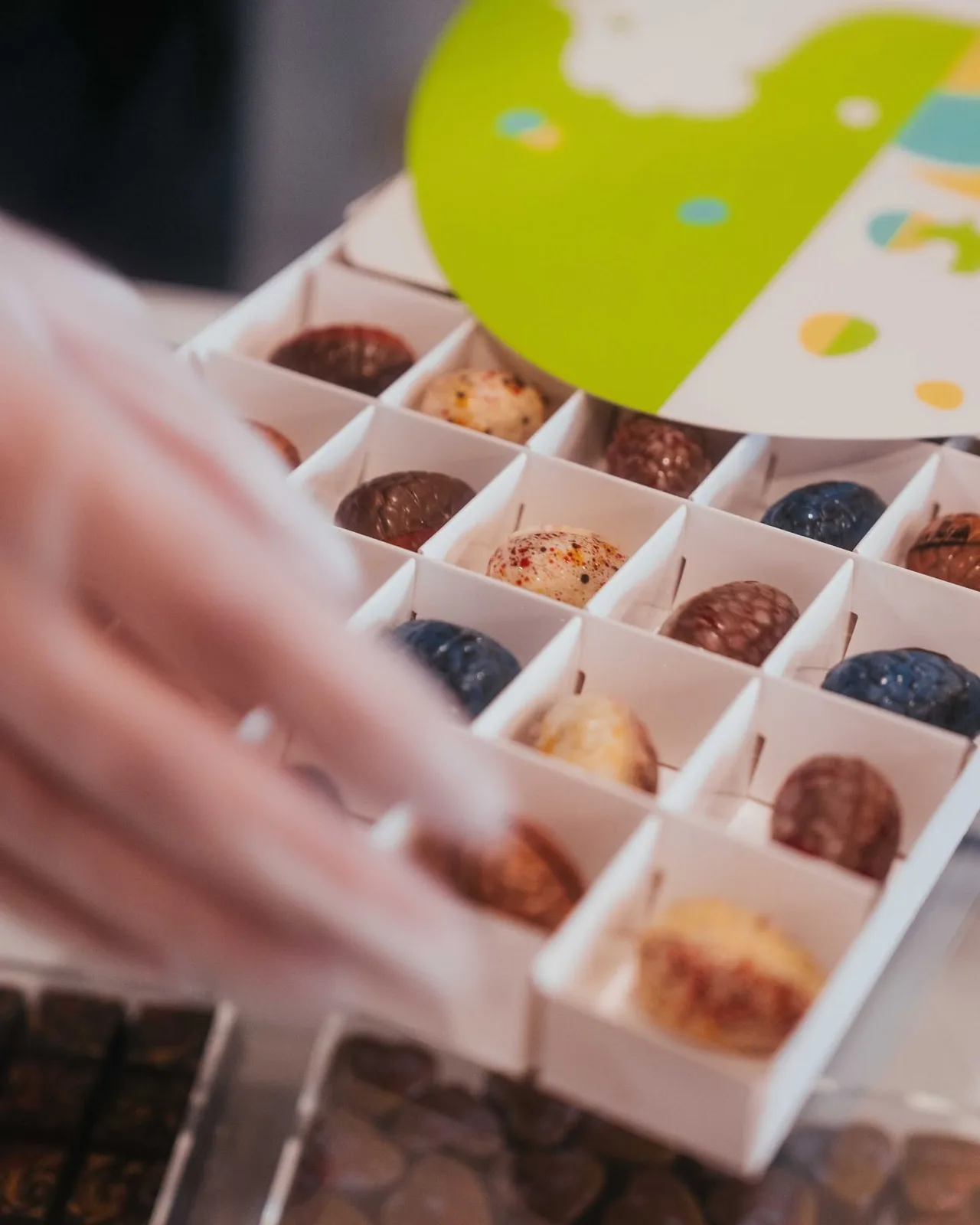 Écrin de 25 pralines