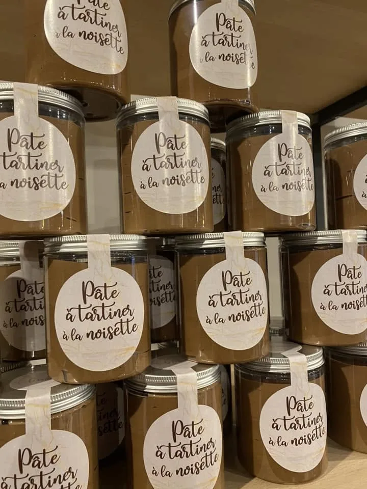 Pâtes à tartiner à la noisette