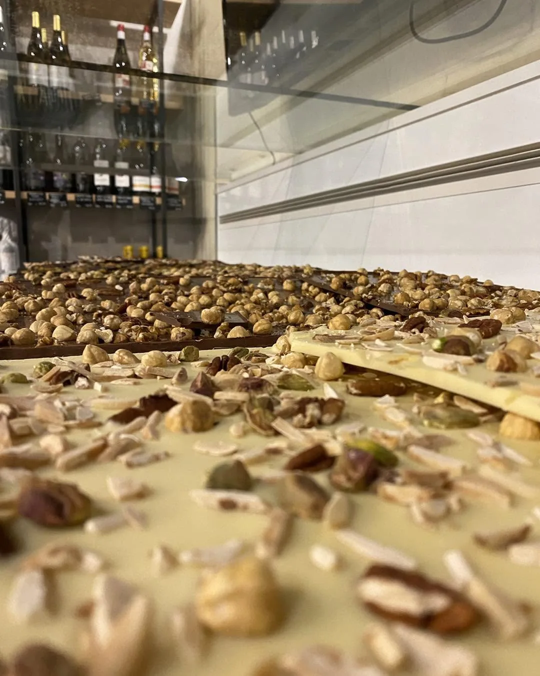 Tuile Chocolat blanc - fraise vanille