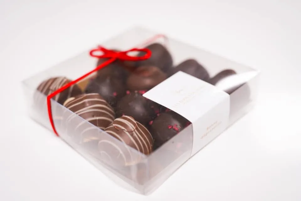Coffret de pralines pour cadeau d'entreprise